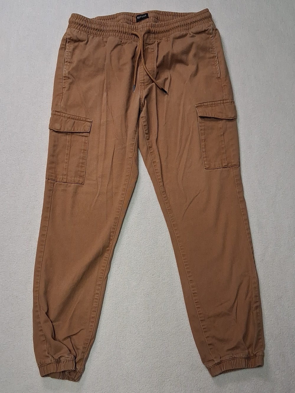 Buffalo David Bitton Tan Cargo Joggers